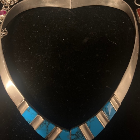 Sterling silver Mexico clamper chocker - Picture 1 of 4